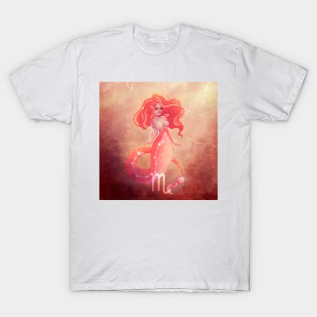 Scorpio T-Shirt by lisaspiral